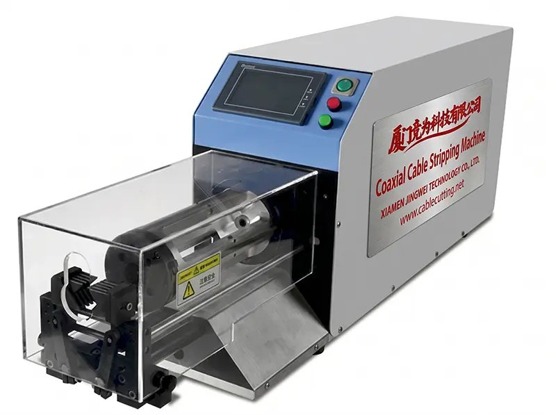 Macchina spellacavi coassiale semi-automatica WPM-25200 - Alta precisione JINGWEI