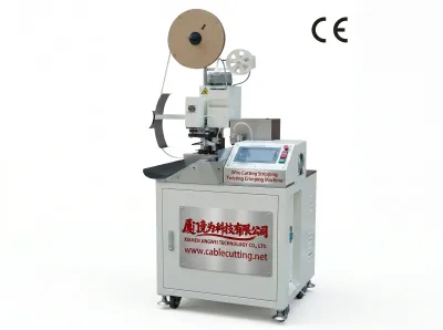 Macchina Automatica Taglia Spela Torci Crimpa Filo WPM-158