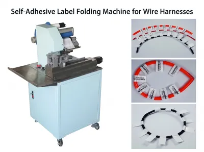 Piegatrice Automatica Etichette Autoadesive per Cavi e Tubi WPM-60A