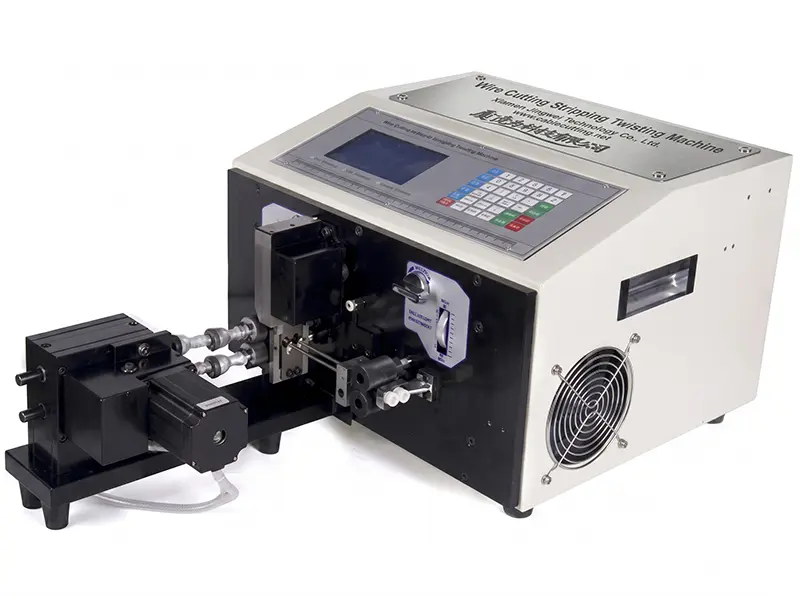 WPM-09T: Macchina Spelafili e Attorcigliatrice Automatica per Cablaggi Industriali