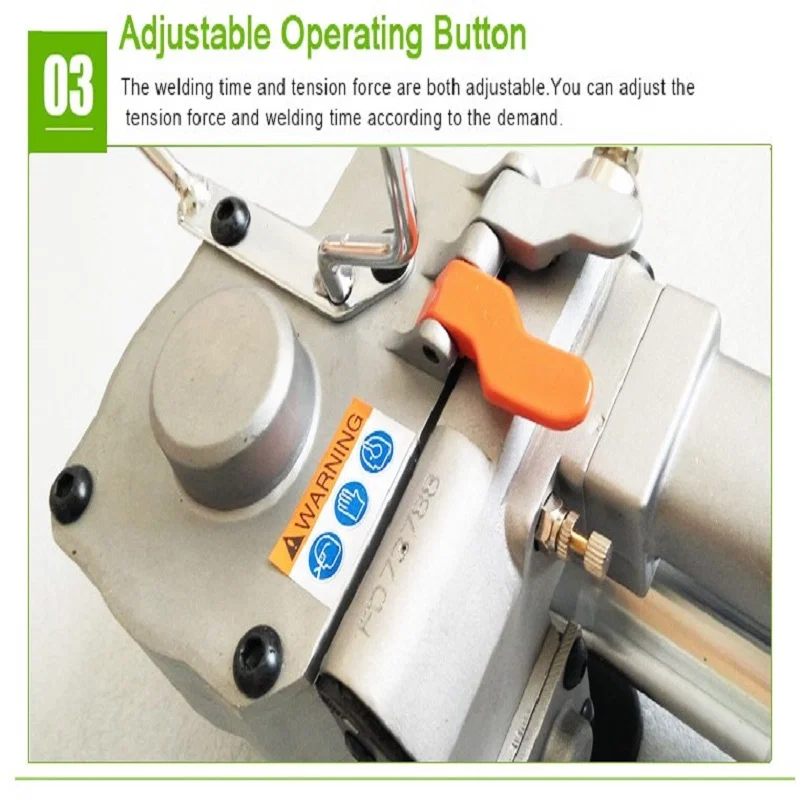 Handheld pneumatic combination Tool for Strapping, Pet Strapping Tool, Pneumatic Strapping Tool, Combination Strapping