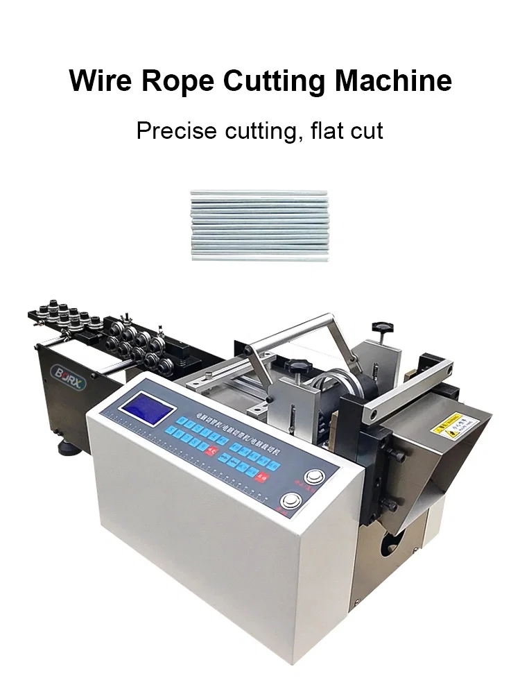 Macchina per il taglio di funi metalliche, macchina per il taglio dei metalli, attrezzature per il taglio raddrizzamento dei fili 