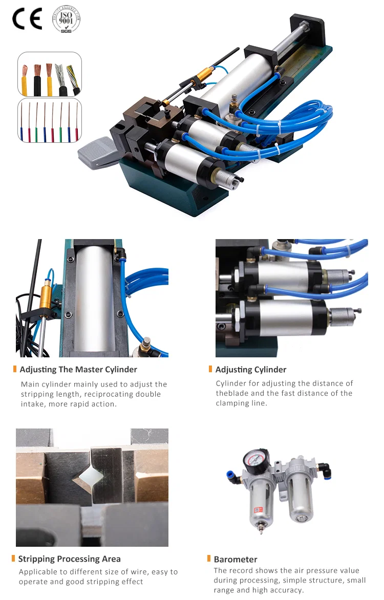 Bevel Pneumatic Wire Stripper Machine, Wire Peeling Machine, Copper Wire Stripper Stripping Machine Bevel Pneumatic Wire Stripper Machine, Wire Peeling Machine, Copper Wire Stripper Stripping Machine