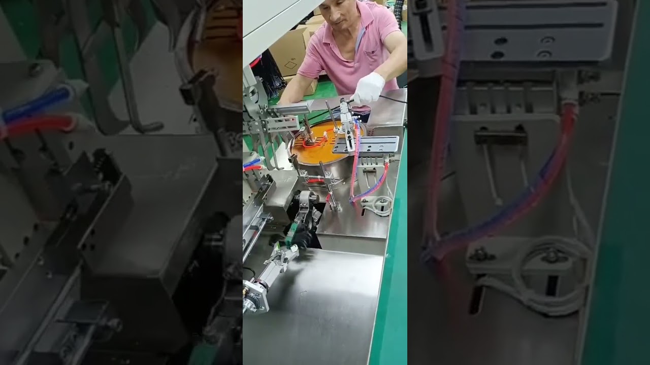 Macchina Avvolgitrice e Legatrice Automatica ad Alta Velocità e Alta Efficienza per Diversi Cavi di Trasmissione