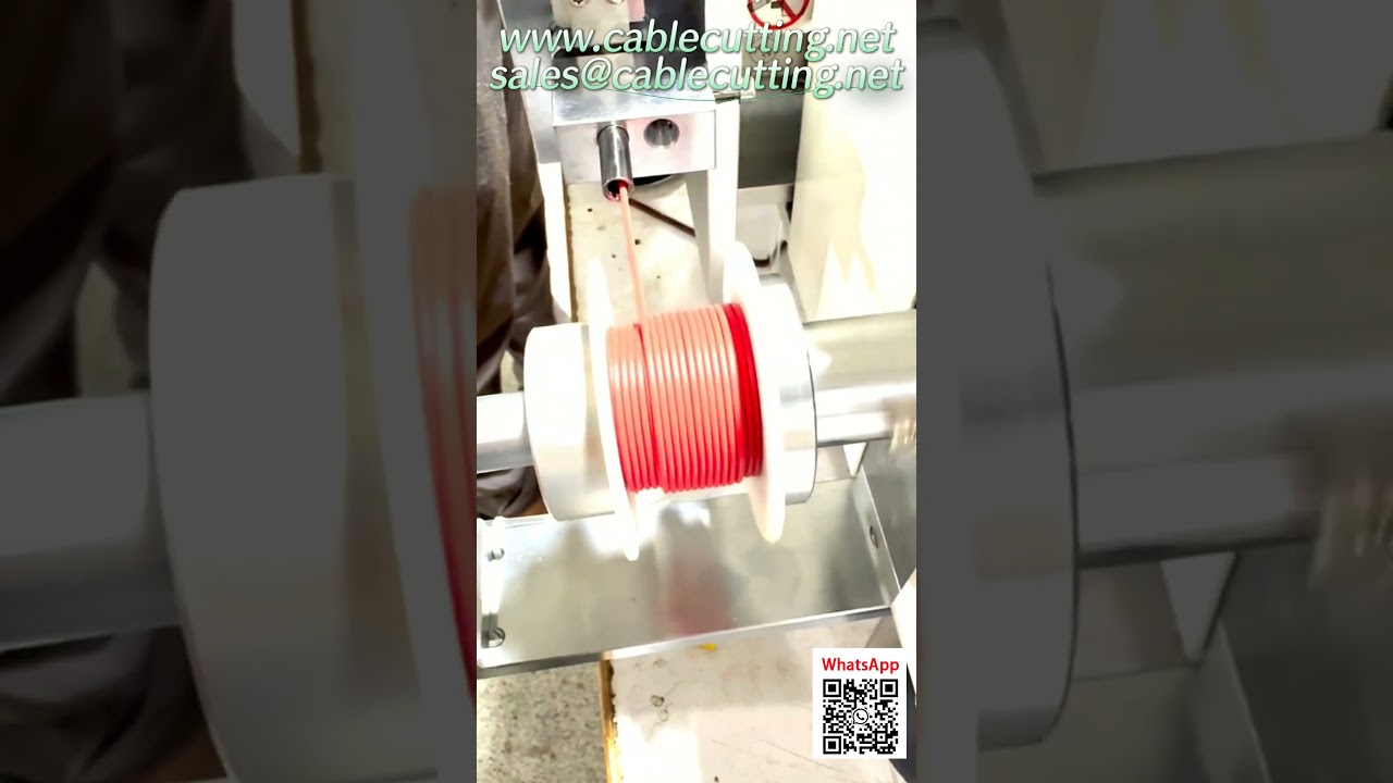 Macchina Avvolgitrice Automatica Versatile per Bobine, Fili, Tubi e Nastri 1-7 mm