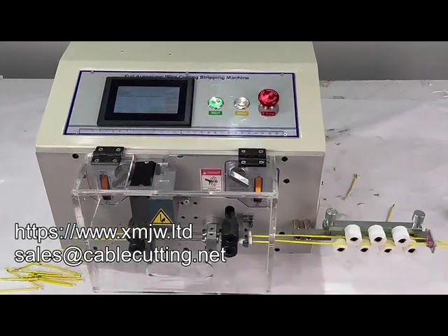 Macchina automatica per taglio e spelatura cavi 25mm2 - WPM 02b industriale