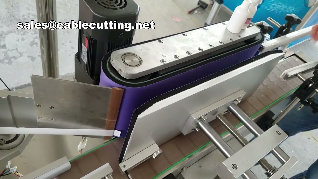 Etichettatrice automatica per sacchetti di plastica e bottiglie di vetro | Macchina etichettatrice piani