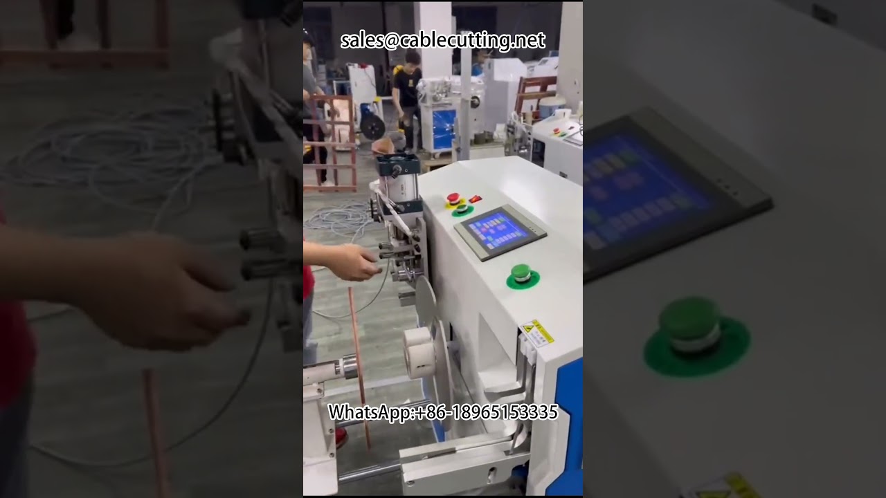 Avvolgitrice automatica per cavi | Macchina avvolgimento a metro per cablaggi industriali