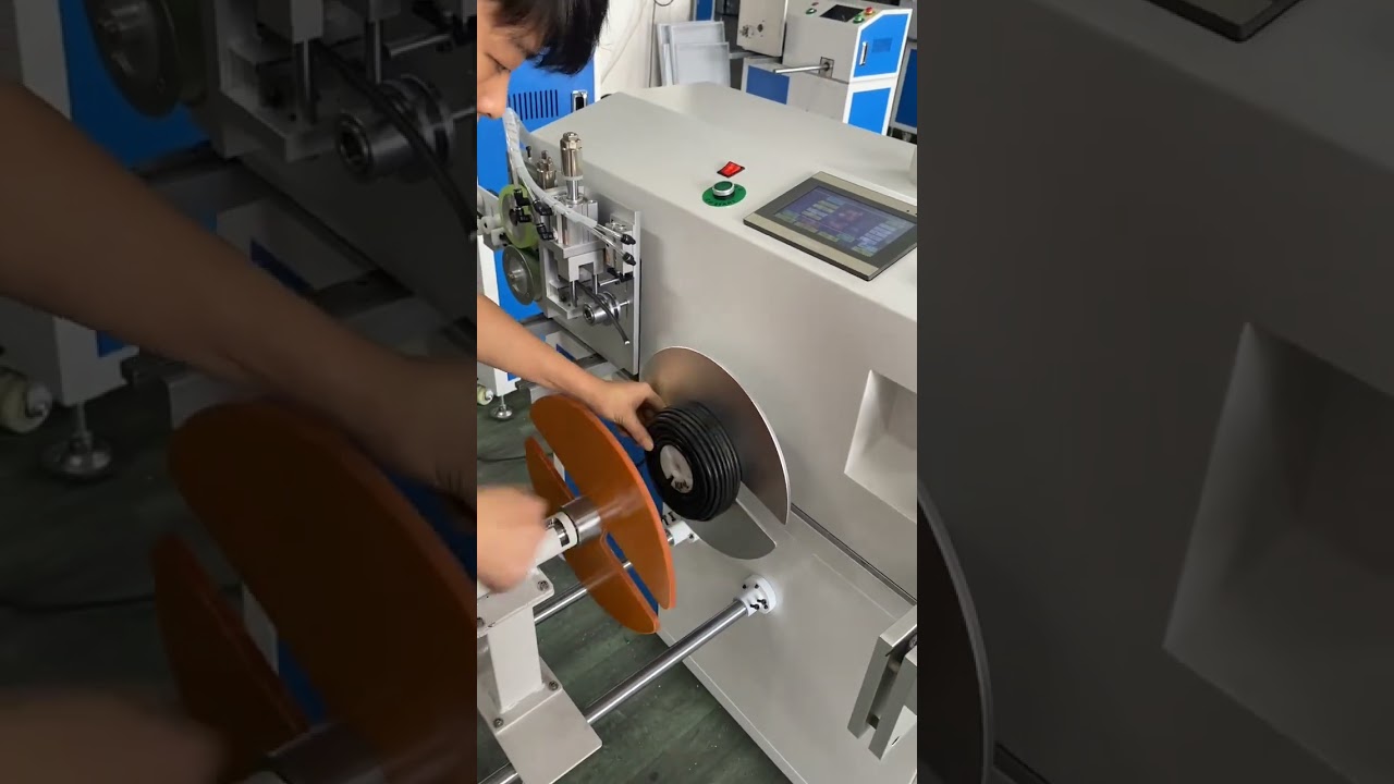Macchina Automatica per Contaggio Metri, Traversa, Taglio, Avvolgimento e Legatura Filo - Diametro da 1 a 16 mm