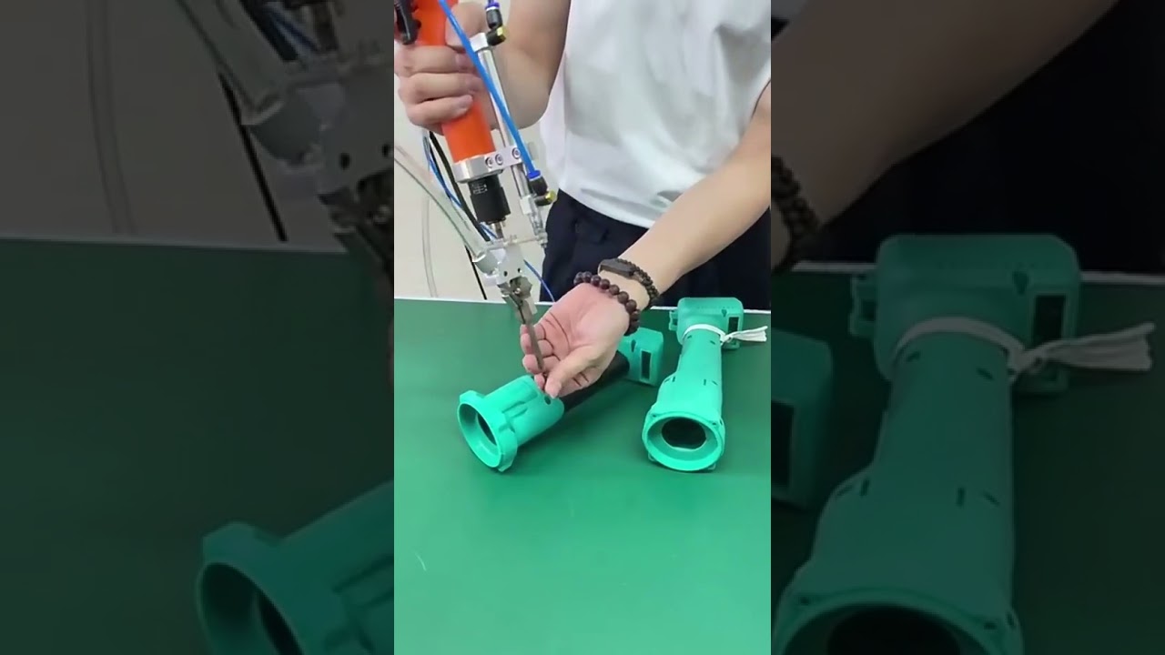 Avvitatore Elettrico Pneumatico Automatico Portatile con Alimentatore Viti | Sistema di Avvitatura Automatica