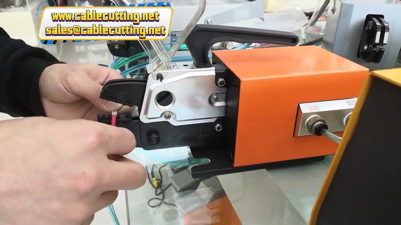 Crimpatrice Pneumatica per Terminali | Spedizione Gratuita | Crimpatrice Semiautomatica per Cavi e Capicorda