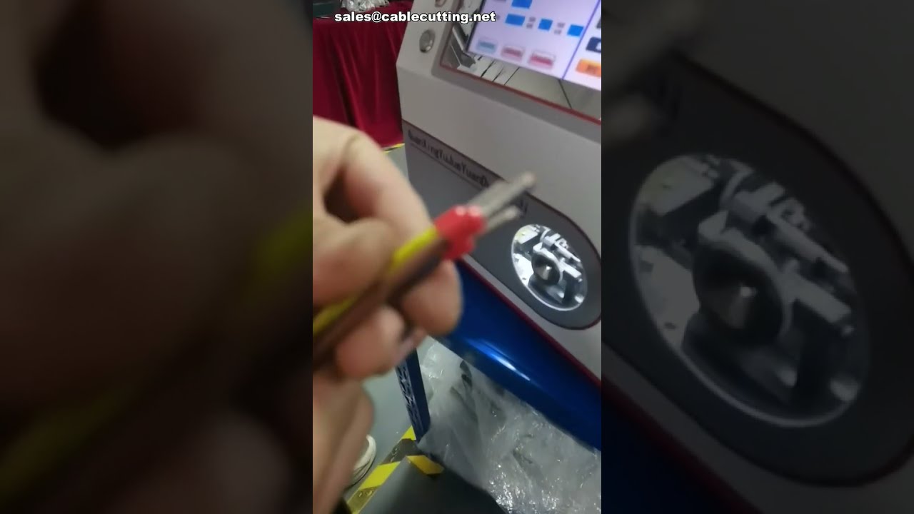 Macchina crimpatrice per terminali preisolati a tubo: demo crimpatura filo 4mm², per sezioni 0.5-4mm² #fabbrica