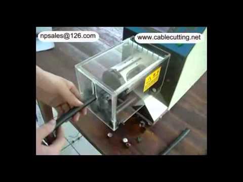 Macchina spellacavi coassiale programmabile WPM-29 | Taglio cavi automatico - cablecutting.net