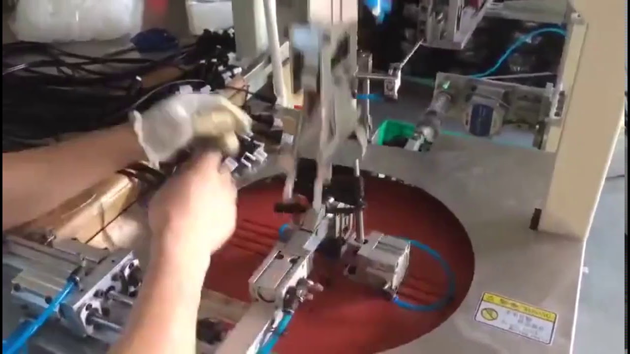 Macchina automatica ad alta velocità per avvolgimento e legatura a forma di 8 di fili spessi WPM-81B
