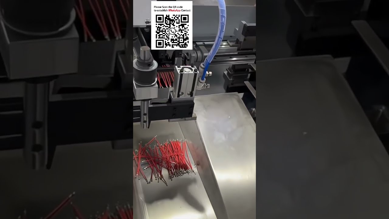 Macchina Crimpatrice Servo Doppia Estremità ad Alta Produzione per 1-8 Fili #ProduzioneIntelligente
