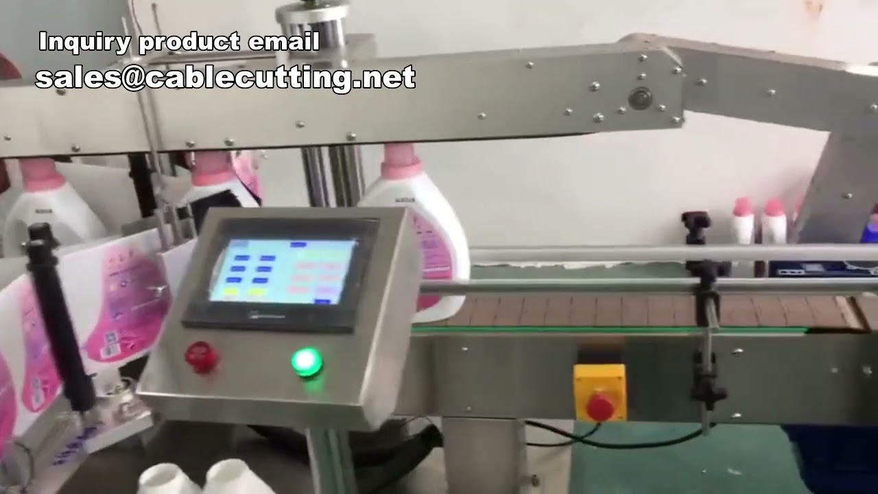 Macchina Etichettatrice per Lattine in Alluminio, Etichettatrice Manuale per Bottiglie Quadrate in Vendita