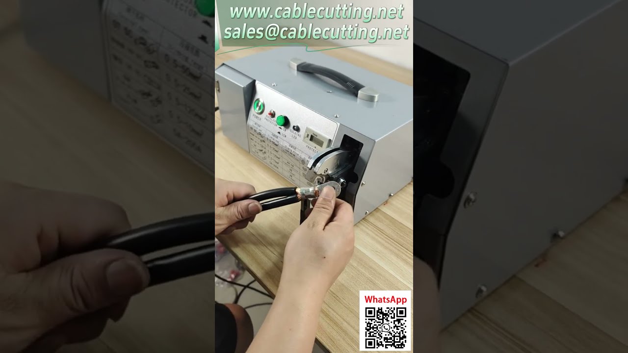 Crimpatrice Elettrica EM 50B2: Crimpatura Terminali RN 60-70mm² | Dimostrazione in Fabbrica