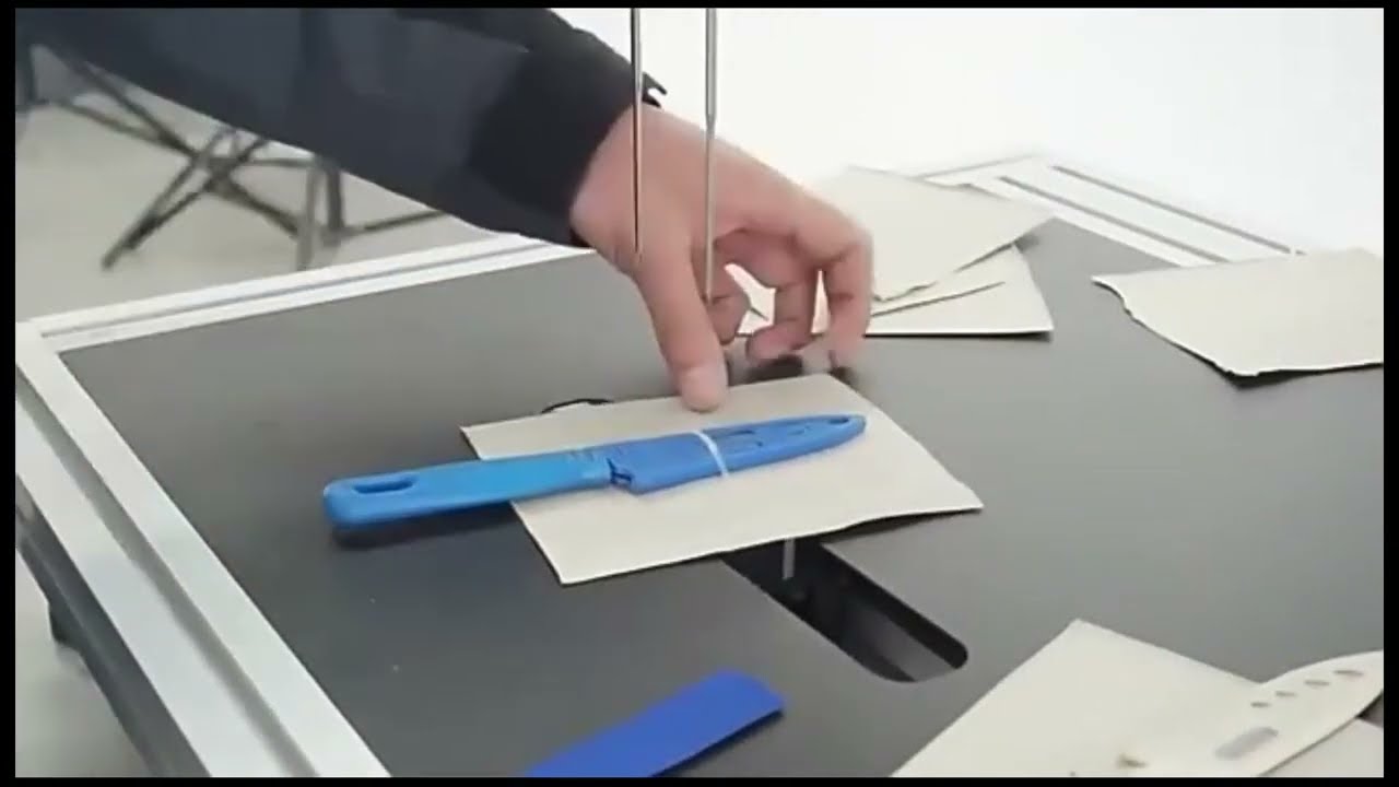 Macchina Pneumatica per Graffette Elastiche – Controllo a Pedale Medio, Testa Singola/Doppia per Imballaggio Automatico
