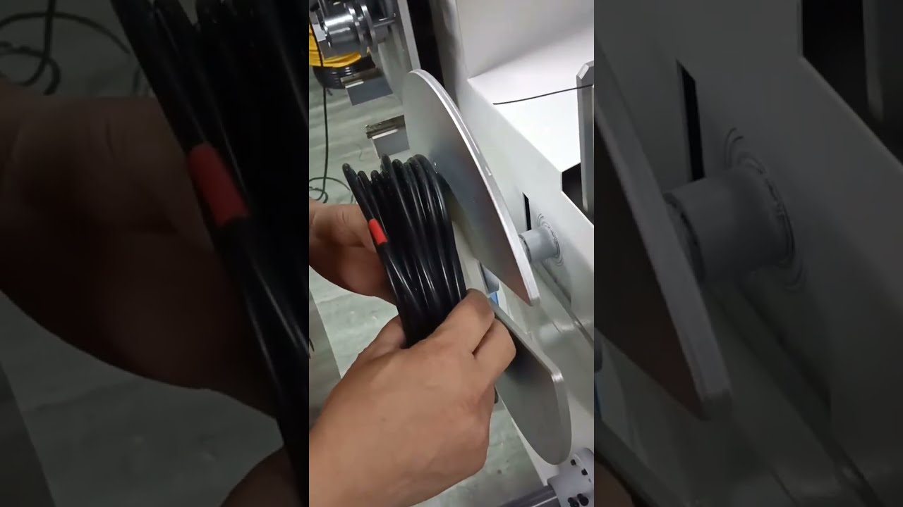 Macchina automatica tutto-in-uno: conteggio, smistamento, taglio, avvolgimento e bobina del filo #automobile