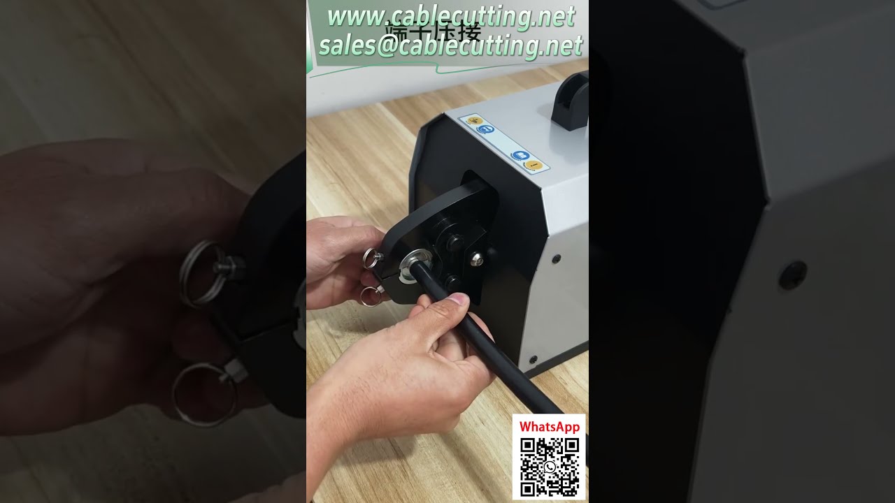 Macchina crimpatrice pneumatica 120L – Crimpatura terminali 35 mm² in azione