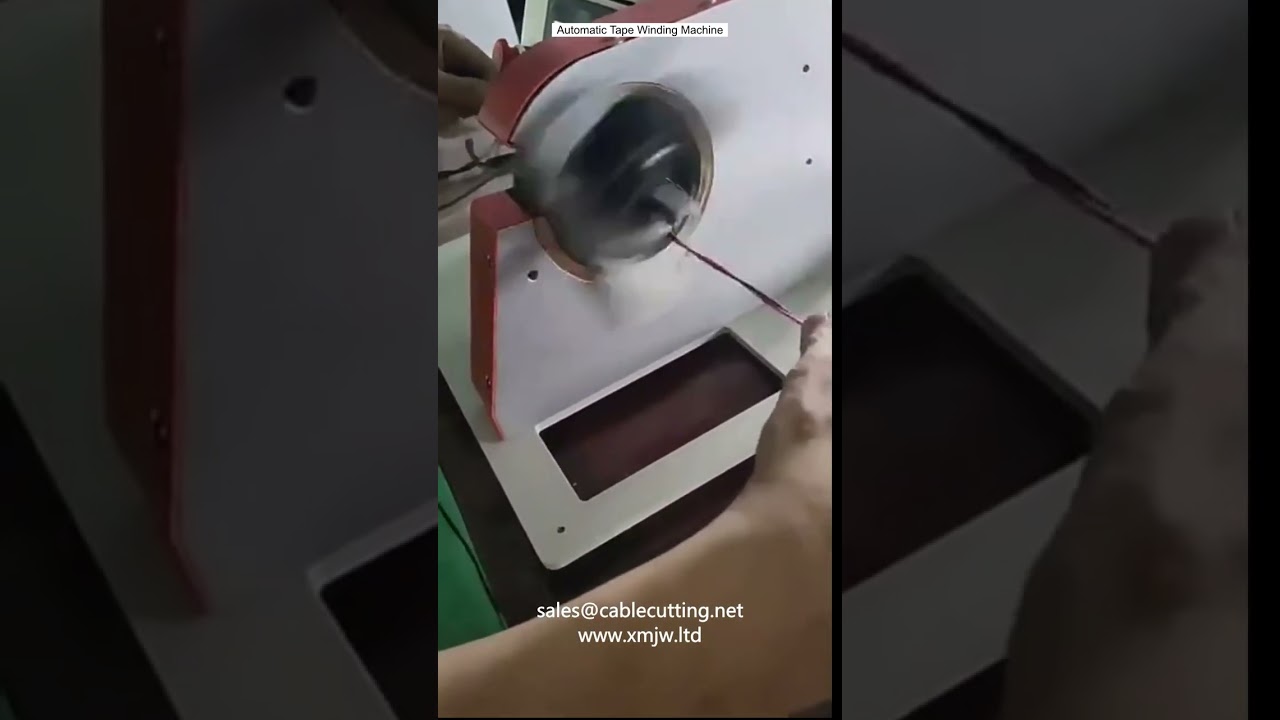 Macchina Avvolgitrice Automatica per Nastri - Precisione e Automazione Industriale