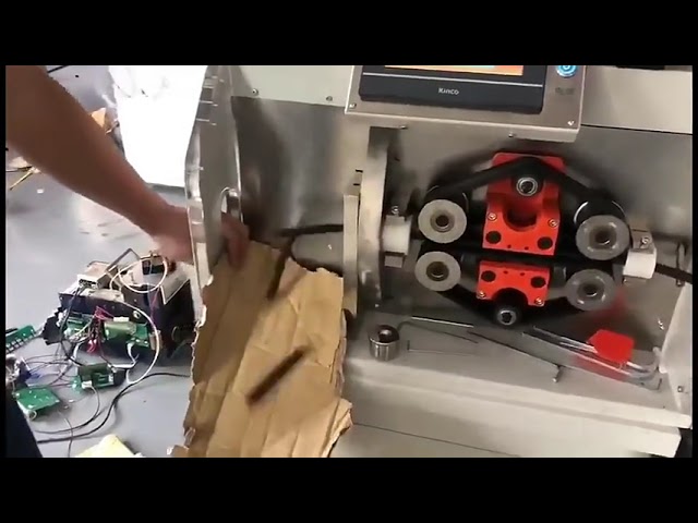 Macchina Automatica per Taglio Tubi Corrugati in PE Plastica Dura - Taglierina per Guaine Termoretraibili, Tubi Flessibili, Gomma e Punzonatura Fori