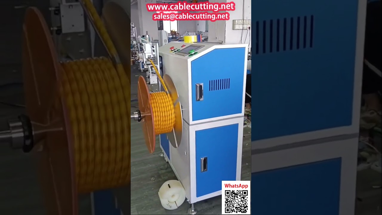 Avvolgitore automatico per tubi flessibili HP e tubi industriali con contametri di precisione