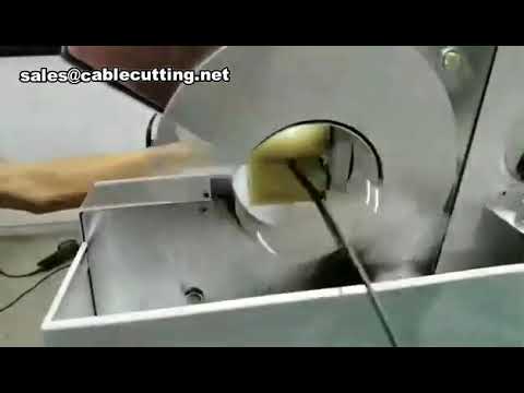 Macchina automatica per nastratura e avvolgimento cavi con funzione traino filo