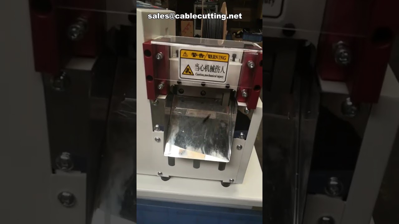 Macchina Intelligente per Taglio Tubi Termoretraibili in PVC Morbido | Tagliatubi Automatico PVC