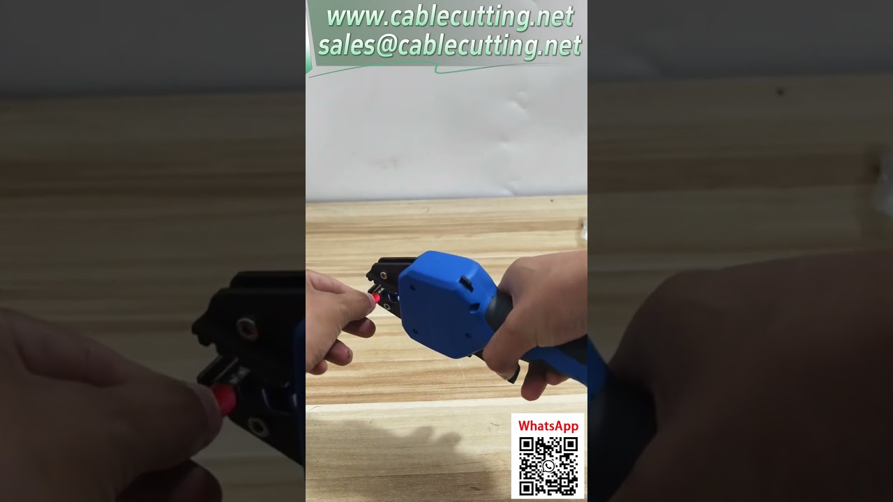 Pinza Crimpatrice Senza Fili: Strumento Portatile per Esterno con Stampo Multiplo – Crimpatura Veloce e Affidabile