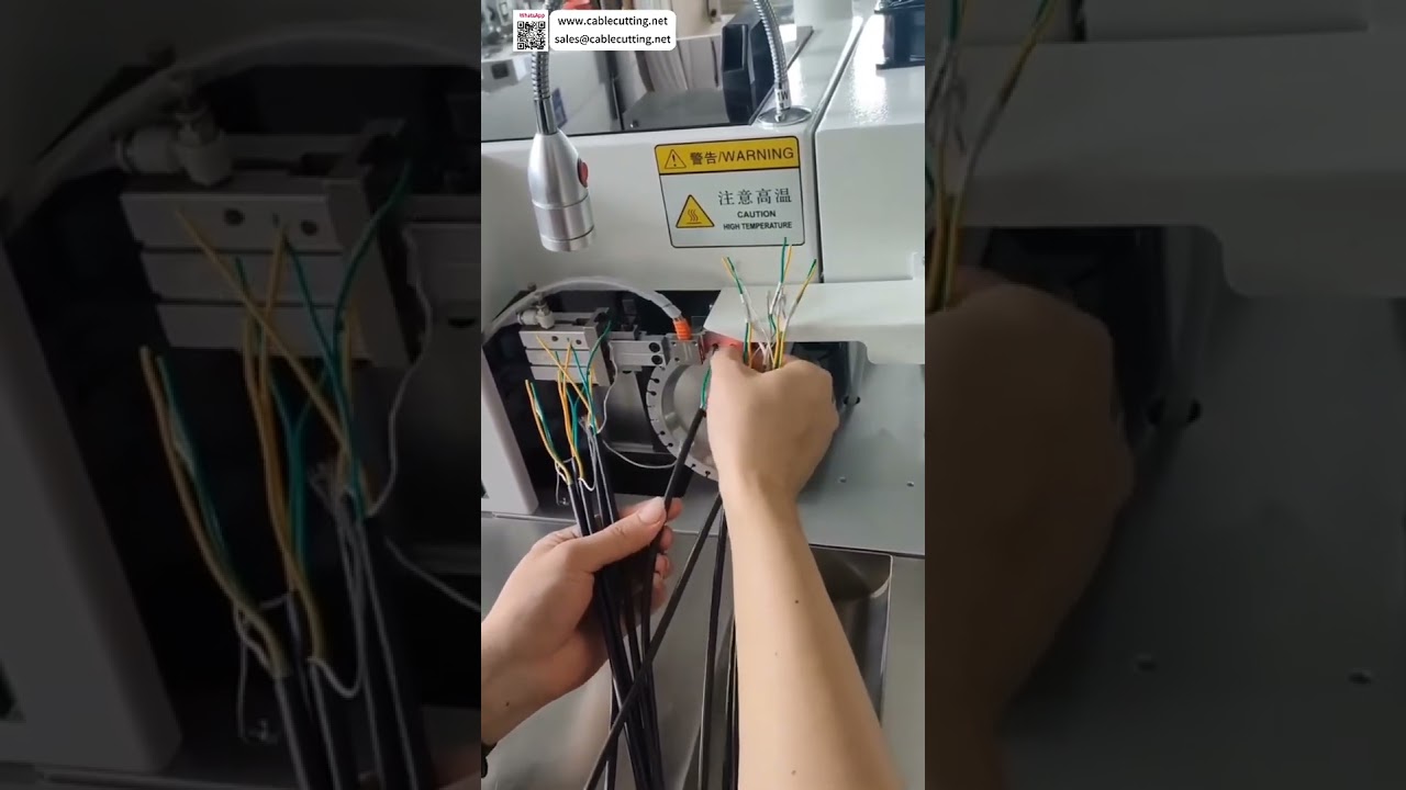 自動化熱縮套管烘烤與印刷一體機 整合式熱縮加工設備