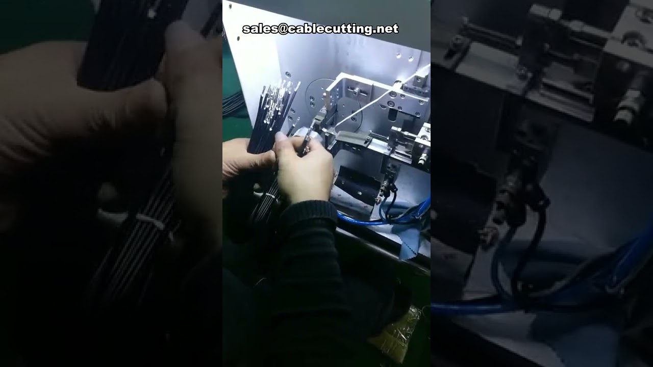 Macchina automatica per avvolgimento nastro di rame su cavi elettrici