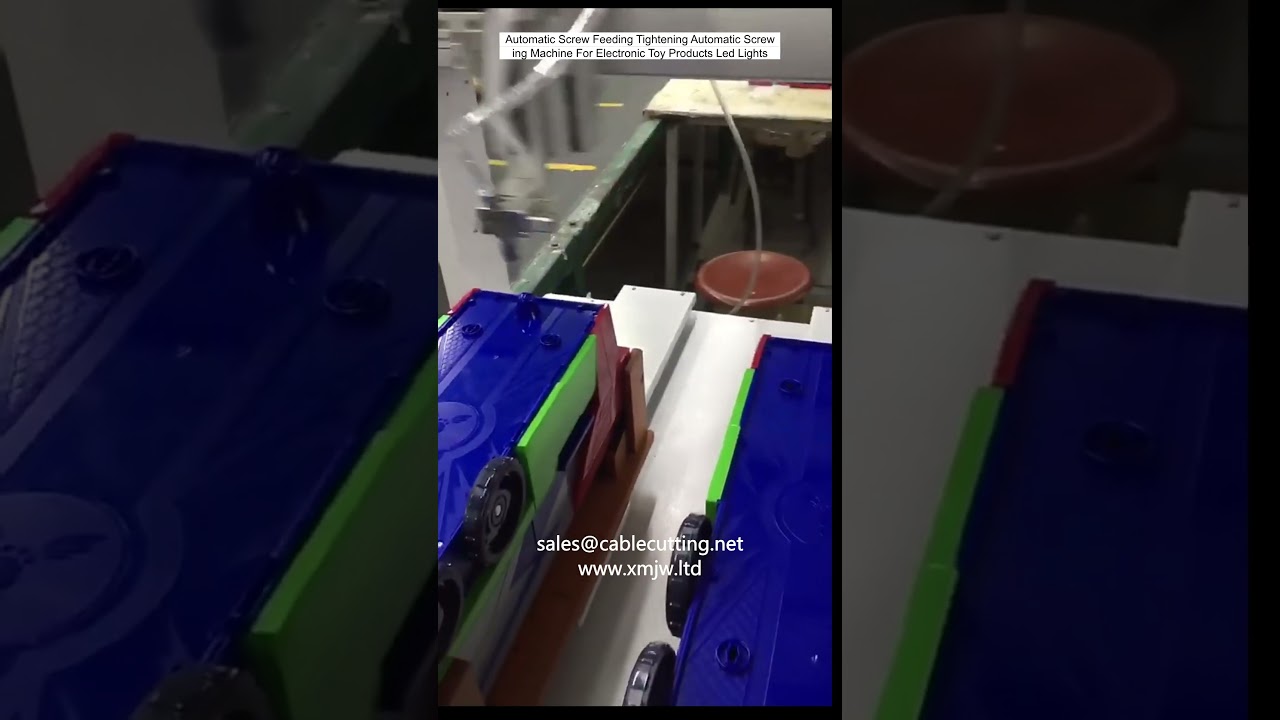 Macchina Automatica per Alimentazione e Serraggio Viti - Per Elettronica, Giocattoli e Luci LED