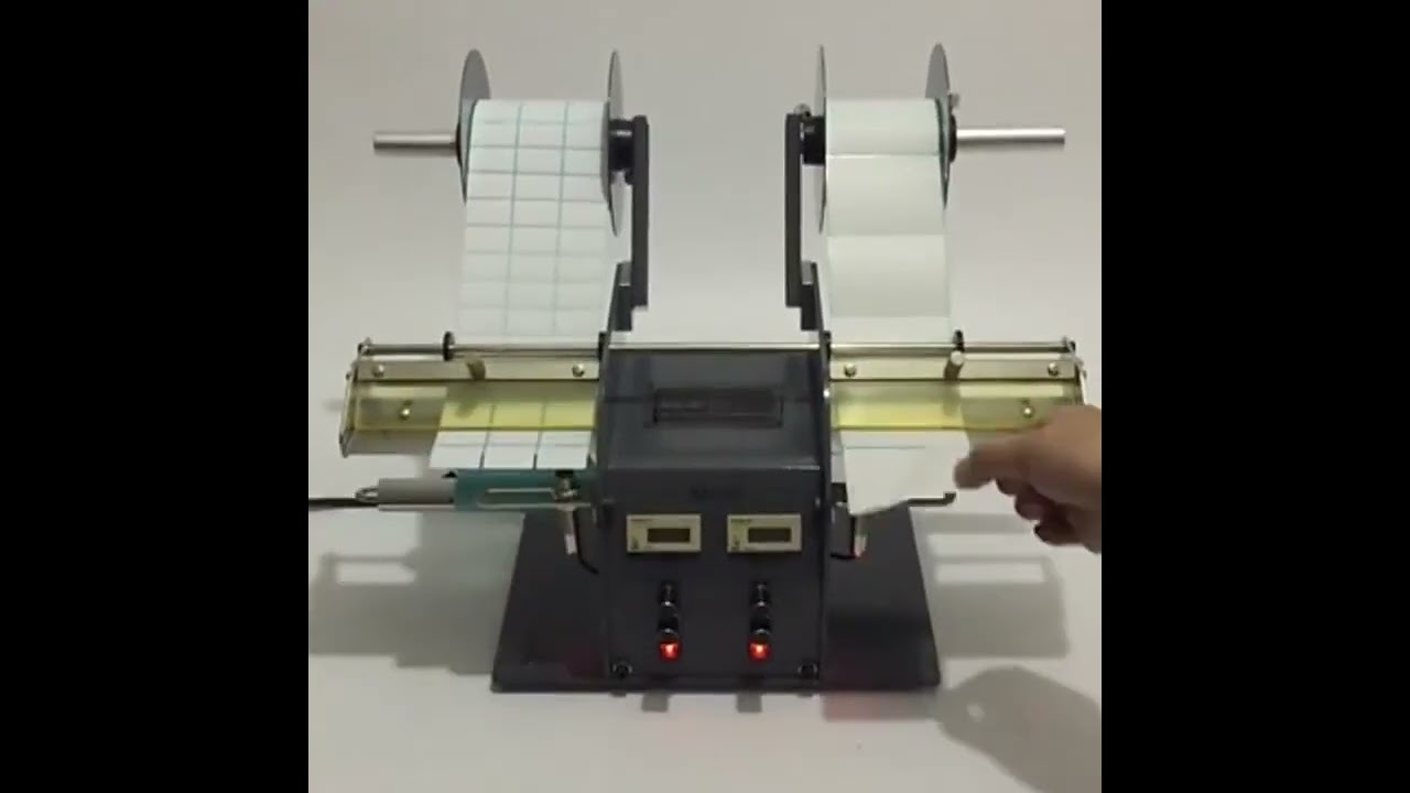 Macchina automatica intelligente per pelare etichette e tagliare adesivi su carta termica – separazione precisa