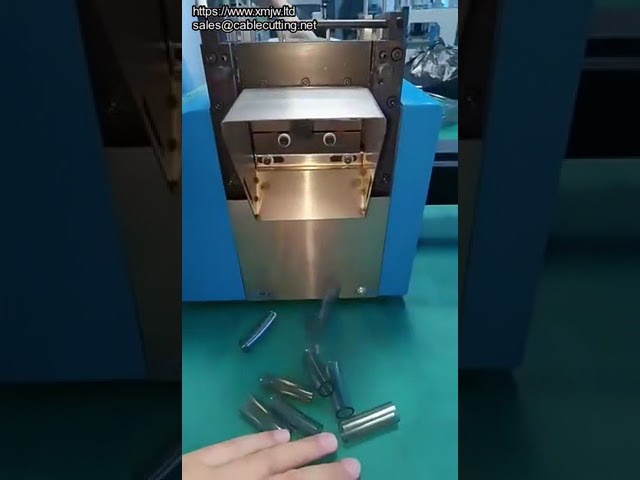 Macchina Automatica per Taglio di Metallo, Plastica, Cinghie, Tubi e Cavi a Lunghezza Fissa