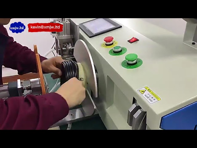 Macchina Avvolgitrice Automatica per Bobine con Conteggio Metri - Ideale per Cavi, Fili e Funi Metalliche