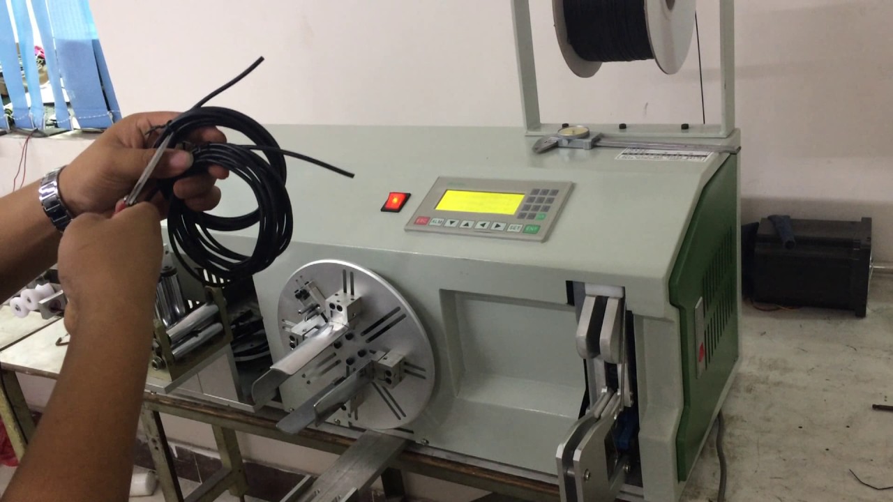 Macchina legafilo automatica professionale – Legatrice per cavi industriali | vendite@cablecutting.net