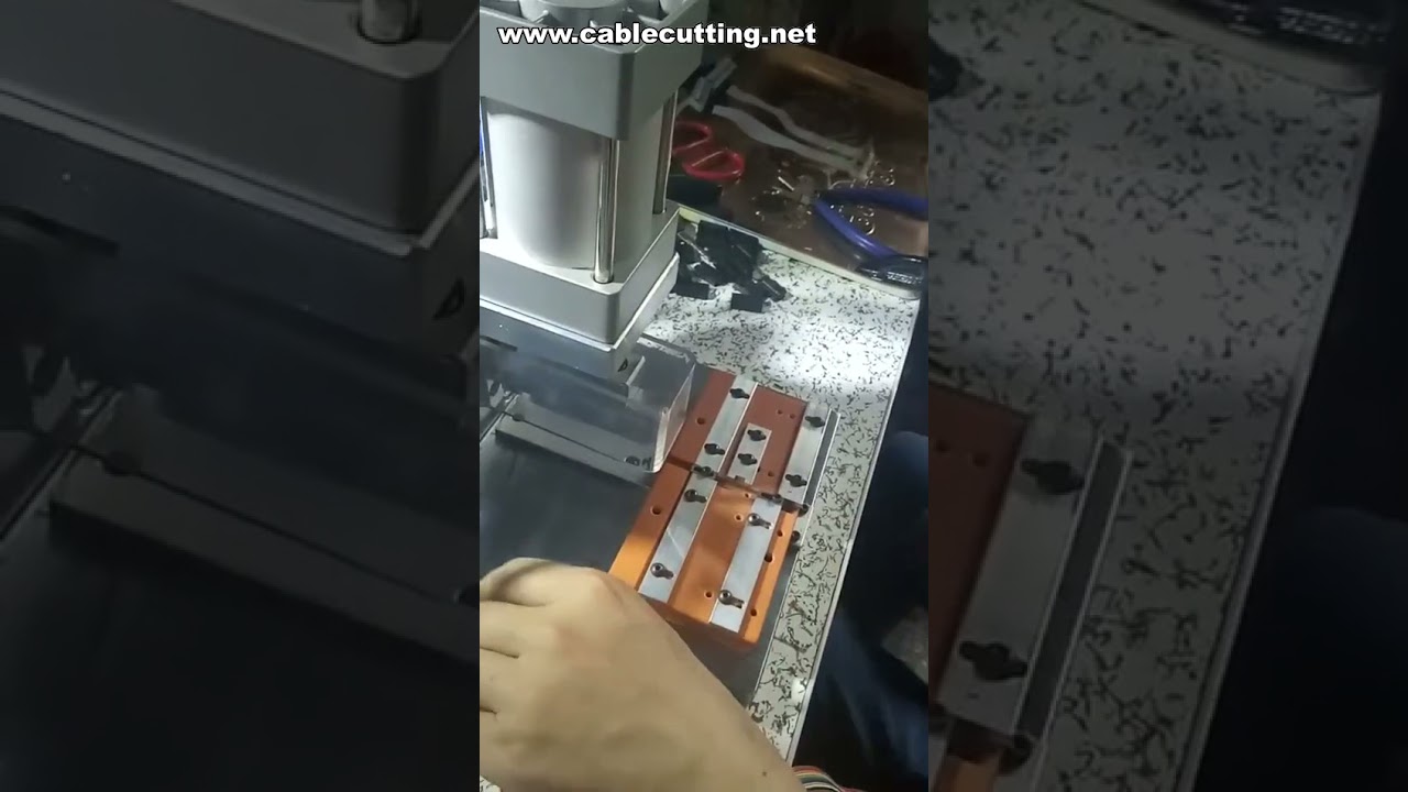 Macchina Pressacavi a Nastro IDC | Pressa per Cavi Ribbon | Attrezzatura per Automazione