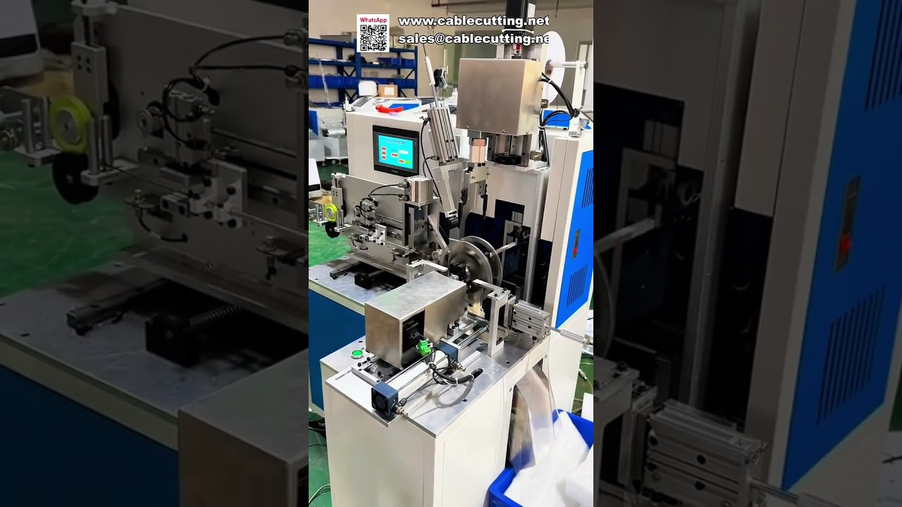 Avvolgitore e Legatrice Automatico a Mani Libere per Cavi