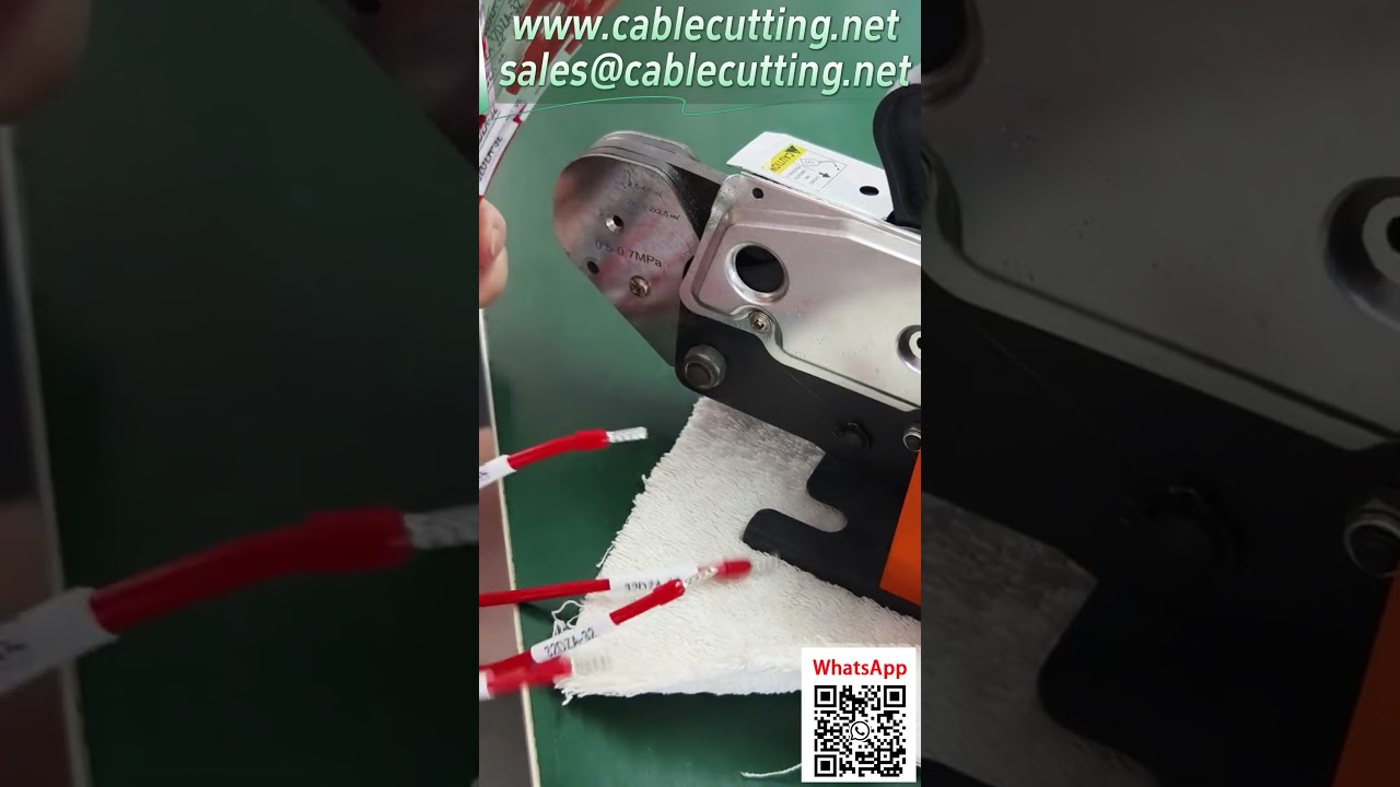 Crimpatrice Tubolare Pneumatica AM6-4 | 0.25-10 mm² Regolabile 4/6 Lati con Piastra di Posizionamento