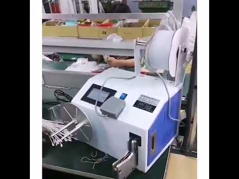 Macchina Avvolgitrice Automatica per Bobine di Filo con Legatura e Fissaggio