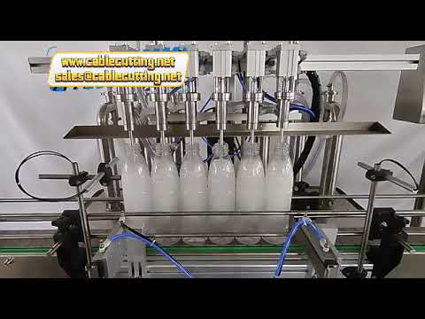 Macchina Riempitrice Servo 10 Stazioni 5000ml – Ideale per Paste, Miele e Shampoo