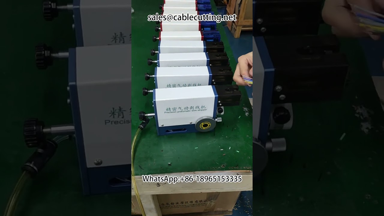 Spellatrice pneumatica per cavi: macchinario per cablaggi e automazione industriale