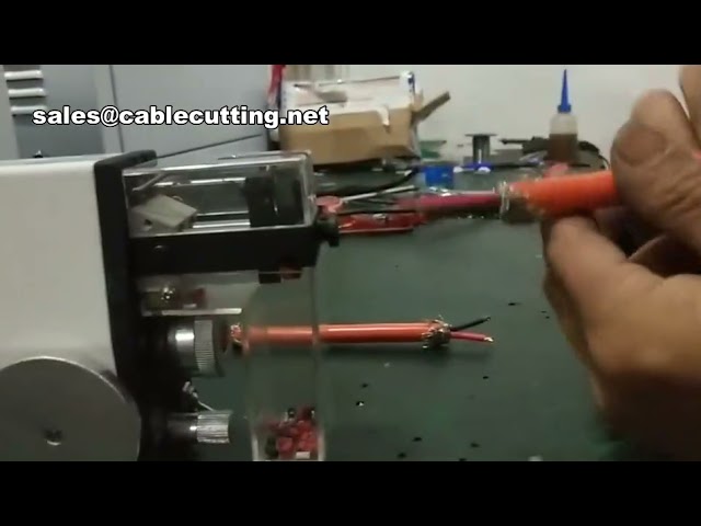 Mini Spelacavi Pneumatico - Macchina Spellafili ad Aria Compressa per Cavi Industriali