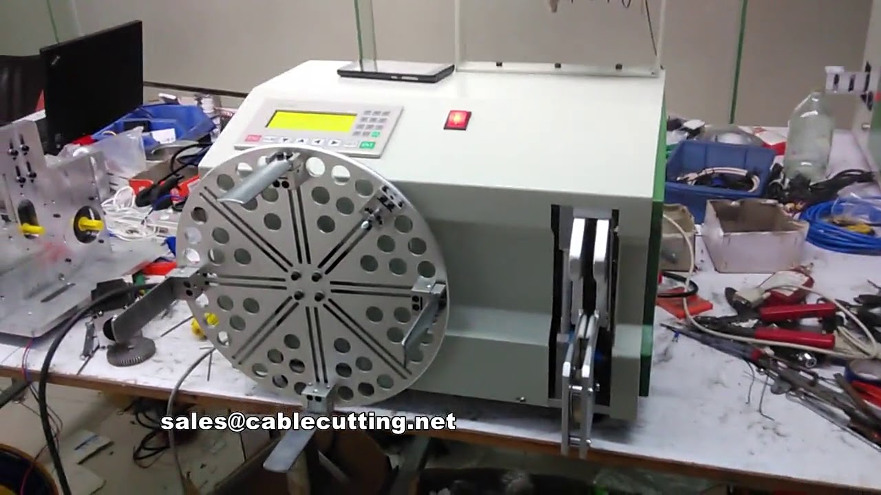 Fascettatrice automatica per cavi | Macchina legatura cablaggi