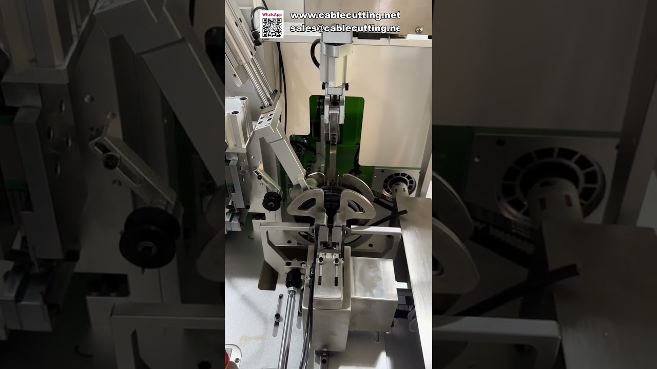 Macchina Automatica per Conteggio Metri, Taglio, Avvolgimento e Legatura Fili
