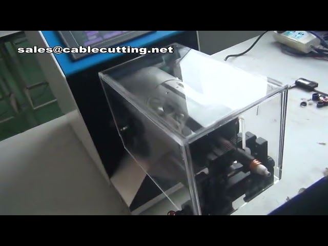 Macchina Spellacavi Coassiali Automatica - Spelatrice per Cavi Coassiali ad Alta Efficienza