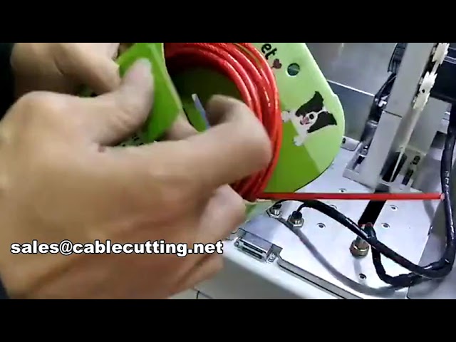 WPM-CRT-02M: Macchina automatica per taglio, avvolgimento e legatura di funi metalliche