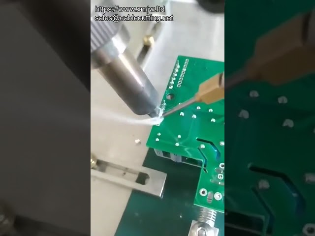 Robot da banco per saldatura automatica con funzione di pulizia - Macchina stagnatrice automatica