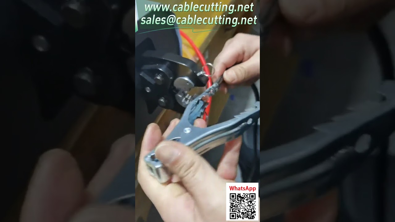 Crimpatrice Pneumatica per Terminali: Crimpatura con Pinze a Coccodrillo e Formatura in Unico Passo | Automazione Industriale